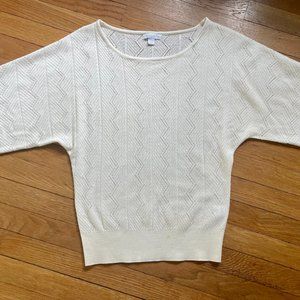 New York & Company XS Women sweater top flutter